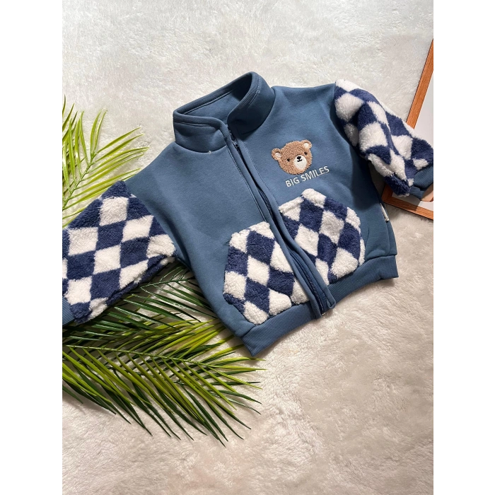 AYICIKLI KOL DETAYLI ERKEK BEBEK HIRKA