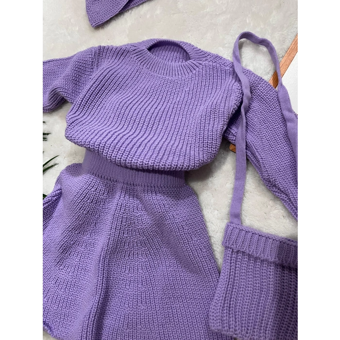 ETEK VE KAZAKLI 4LÜ TAKIM LİLA