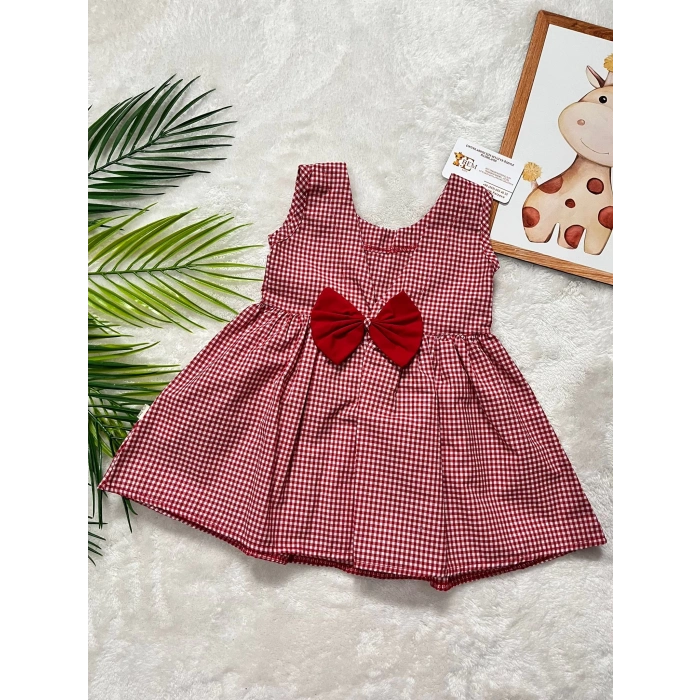 OLİVE EKOSE ARKA DETAYLI ELBİSE