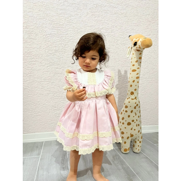 SOFIA VİNTAGE DANTELLİ ELBİSE