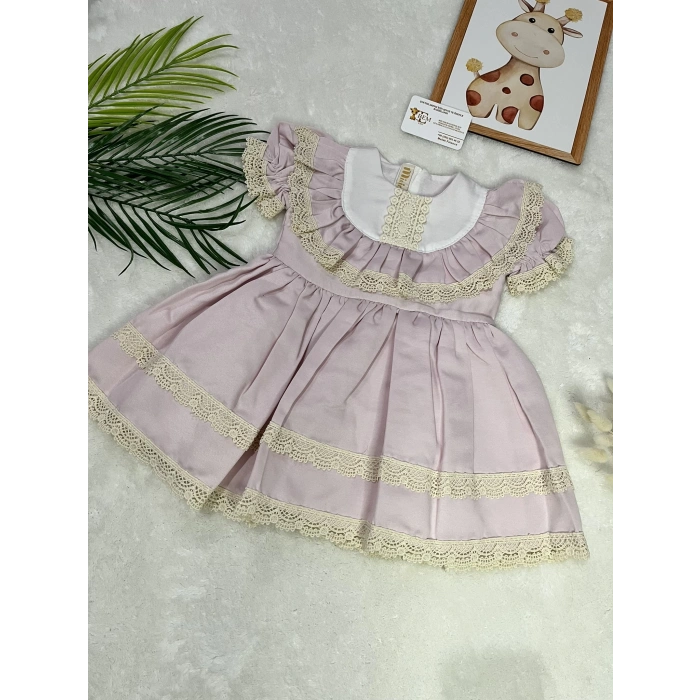 SOFIA VİNTAGE DANTELLİ ELBİSE