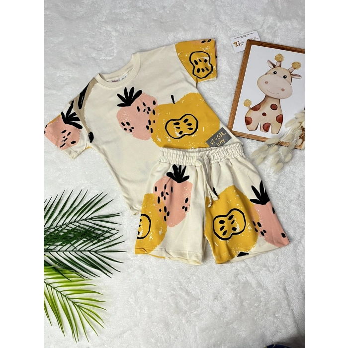 TYLER ÇİLEK DESENLİ UNISEX TAKIM