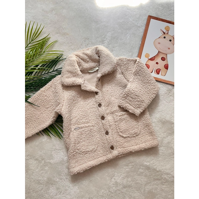 UNISEX ÇOCUK PELUŞ CEKET