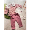 KIZ BEBEK ÜÇLÜ MEVSİMLİK TAKIM