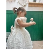 NAZENDE DANTELLİ FİYONKLU ELBİSE