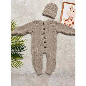 ÖRME BEBEK ŞAPKALI TULUM