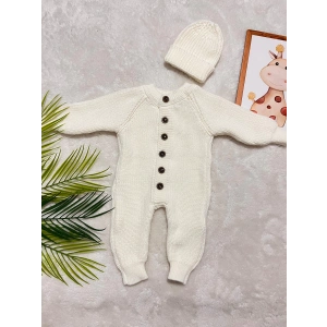 ÖRME BEBEK ŞAPKALI TULUM