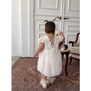 STELLA SIRT BAĞLAMA DETAYLI ELBİSE