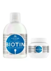Kallos Cosmetics Biotin 1000ml Şampuan + Biotin 275ml Saç Maskesi
