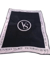 Victorias Secret Blanket Logo Desenli Tek Kişilik Battaniye