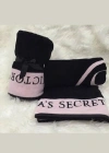 Victorias Secret Blanket Logo Desenli Tek Kişilik Battaniye