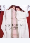 Victorias Secret Logo Yazılı Kaşmir Dokulu Tek Kişilik Pembe Şal Battaniye