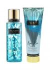 Victorias Secret Aqua Kiss Lace Vücut Losyonu 236 ML + Aqua Kiss Vücut Spreyi 250 ML