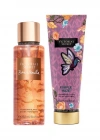 Victorias Secret Bare Vanilla & Purple Haze Vücut Losyonu Ve Spreyi 2li Set