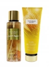 Victorias Secret Coconut Passion & Sun Blissed Vücut Losyonu Ve Spreyi 2li Set