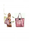 Victorias Secret Vs Pembe Full Payet Tote Çanta Pembe