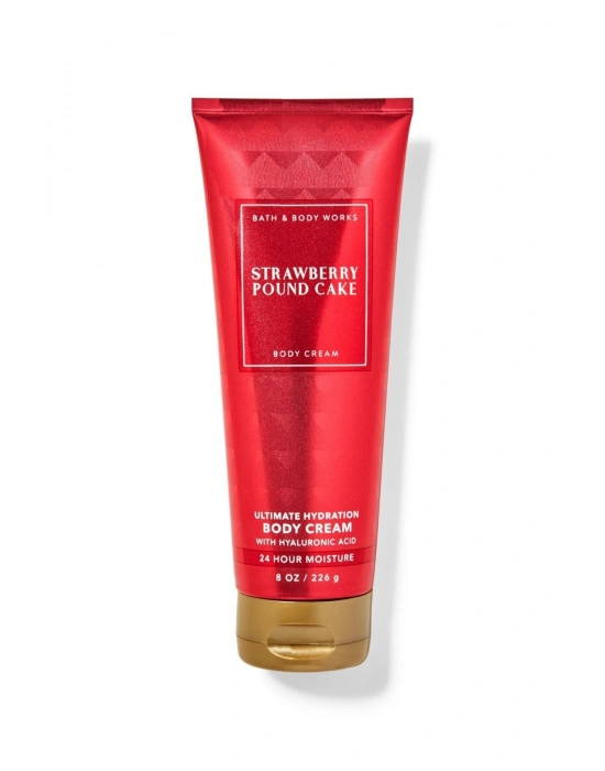 Bath & Body Works Strawberry Pound Cake Yoğun Nemlendirici Vücut Kremi 226gr