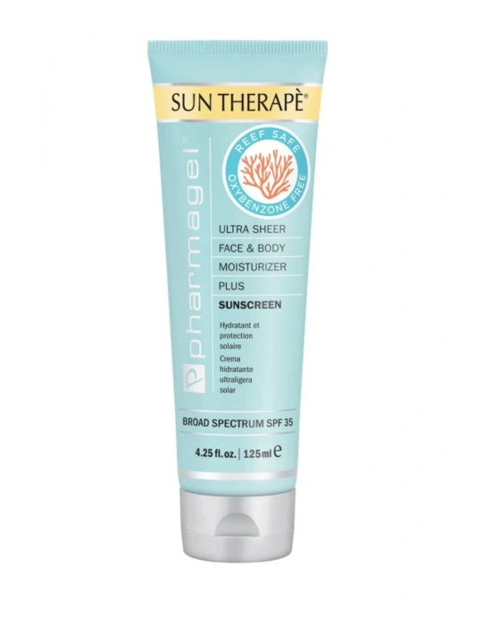 Sun Therape Geniş Spektrumlu Spf35 Faktörlü Ultra Şeffaf Yüz ve Vücut Nemlendiricisi 125ml