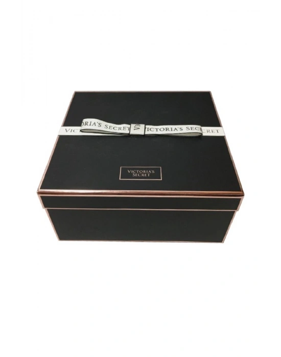 Victorias Secret Mıknatıslı Kapaklı Hediye Kutusu 20x20x10cm Gift Box
