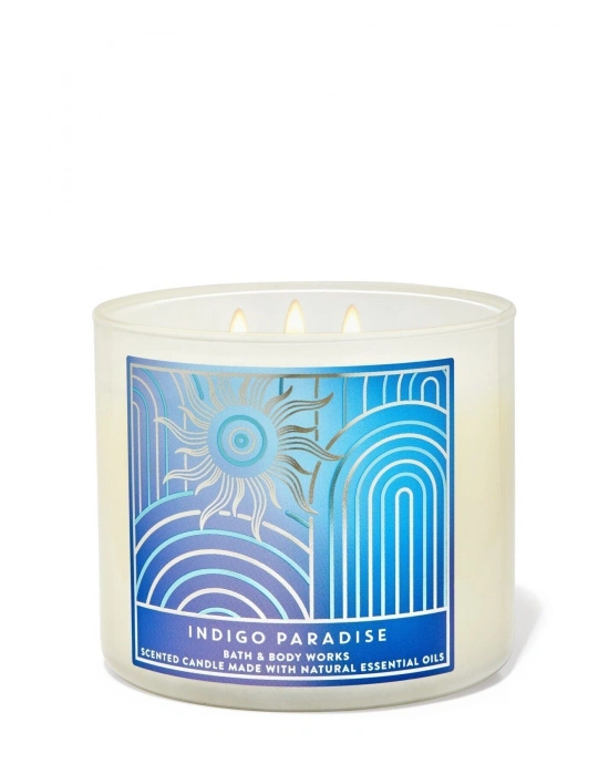 Bath & Body Works Indigo Paradise Büyük Mum 411 g