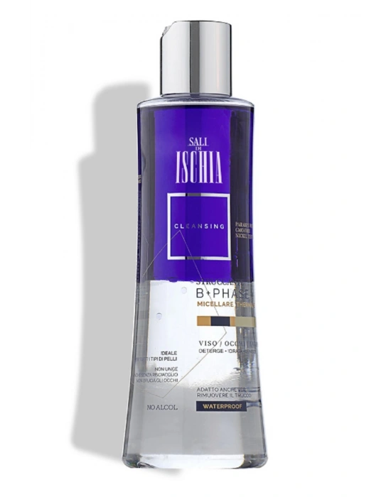Byphasse Ischia Waterproof Çift Fazlı Micellar Yüz ve Makyaj Temizleyici Tüm Ciltler 500ml