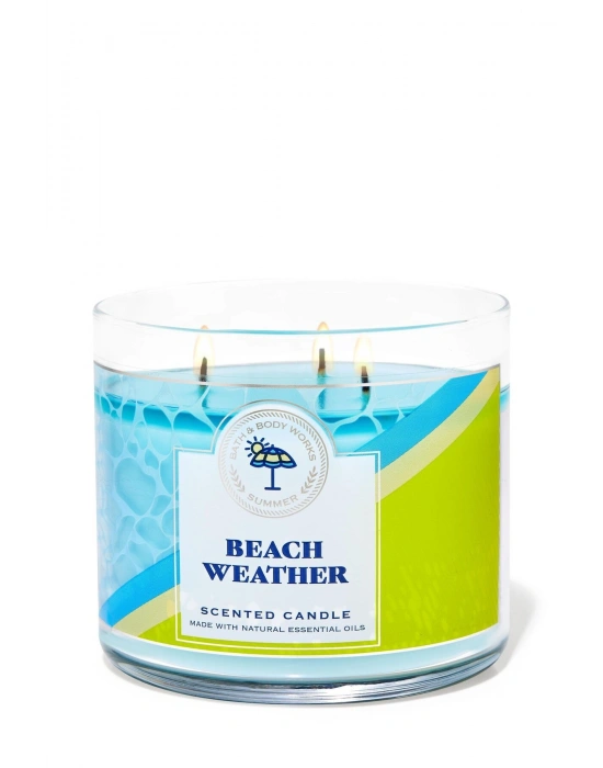 Bath & Body Works New Beach Weater Büyük Mum 411 g