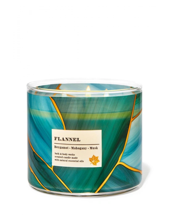 Bath & Body Works Flannel Büyük Mum 411 g