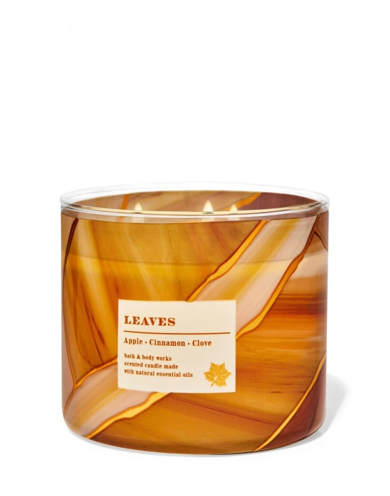 Bath & Body Works Leaves Büyük Mum 411 g