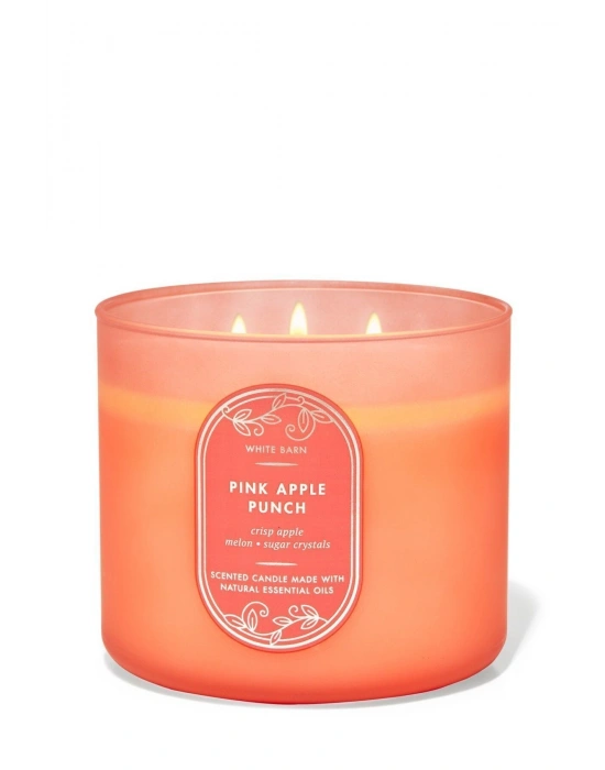 Bath & Body Works Pınk Apple Punch Büyük Mum 411 g