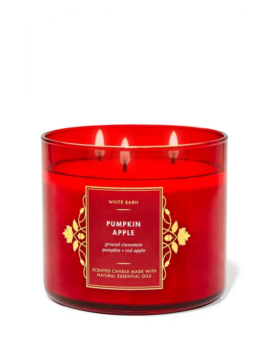Bath & Body Works Pumpkin Apple Büyük Mum 411 g