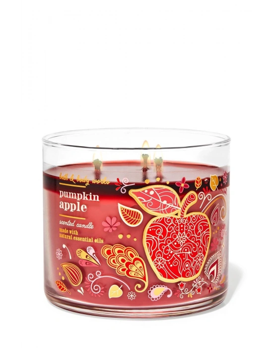 Bath & Body Works Pumpkin Apple Büyük Mum 411 g