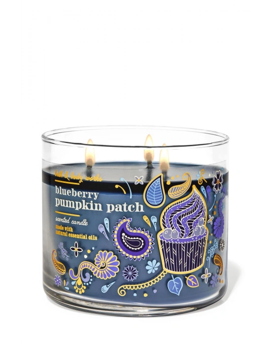 Bath & Body Works Blueberry Pumpkın Patch Büyük Mum