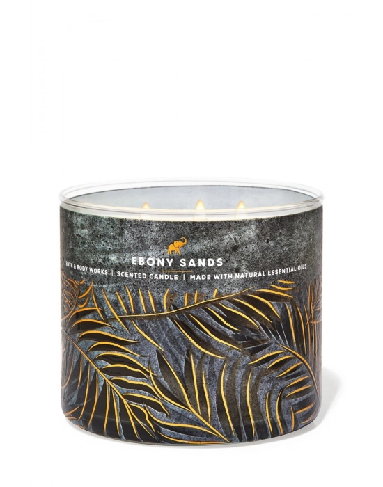 Bath & Body Works Ebony Sands Büyük Mum 411 g