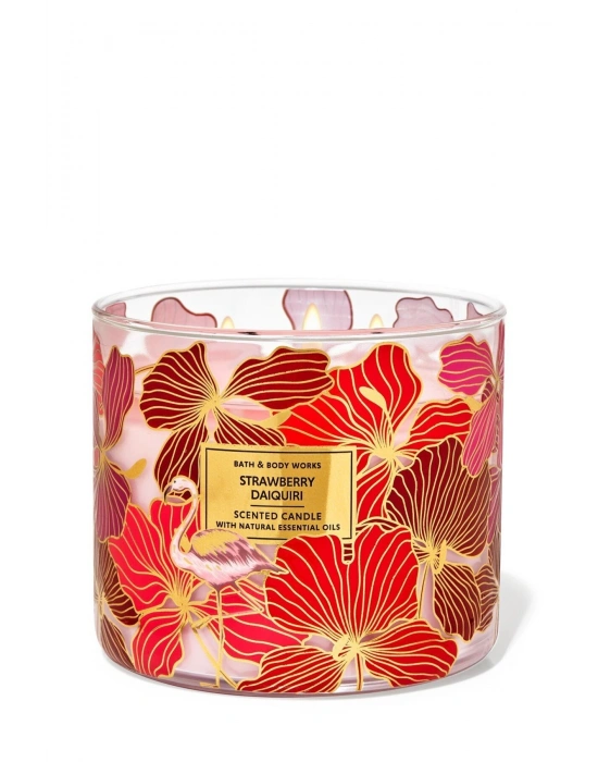 Bath & Body Works Strawberry Daiquiri Büyük Mum 411 g