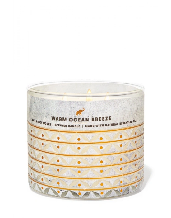 Bath & Body Works Warm Ocean Breeze Büyük Mum 411 g