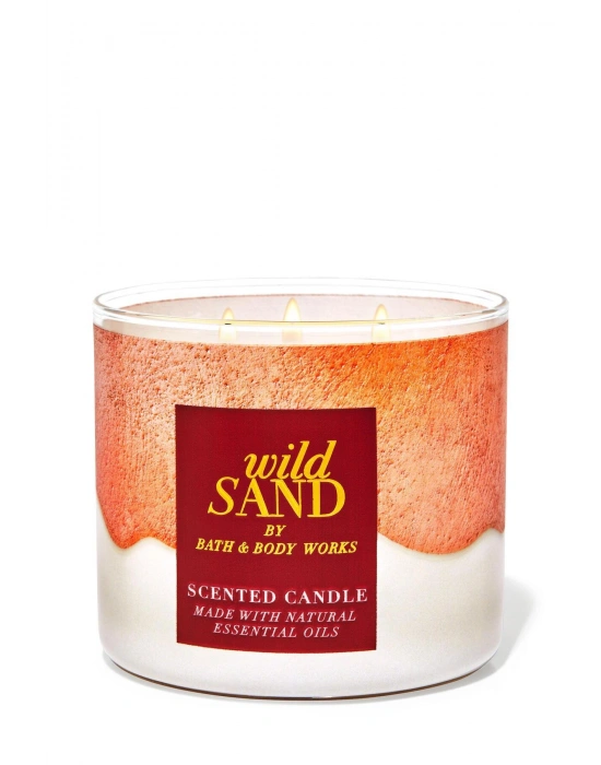 Bath & Body Works Wild Sand Büyük Mum 411 g