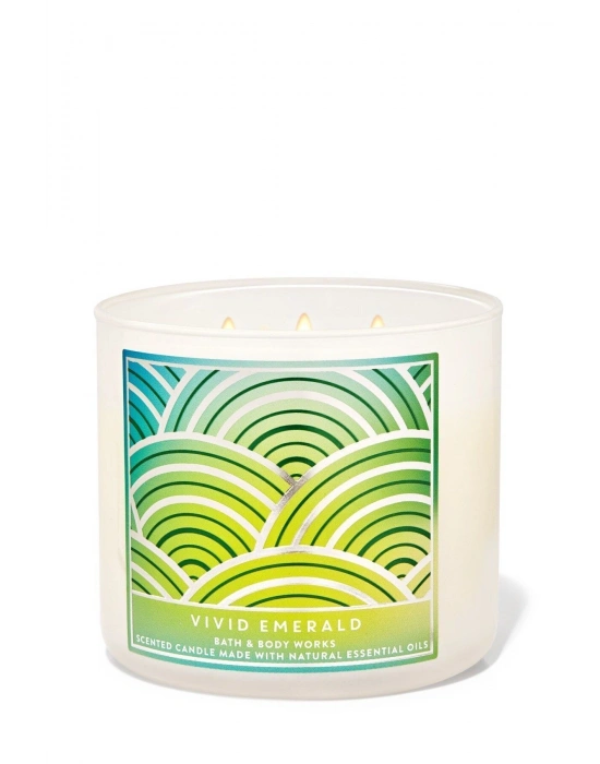 Bath & Body Works Vivid Emerald Büyük Mum 411 g