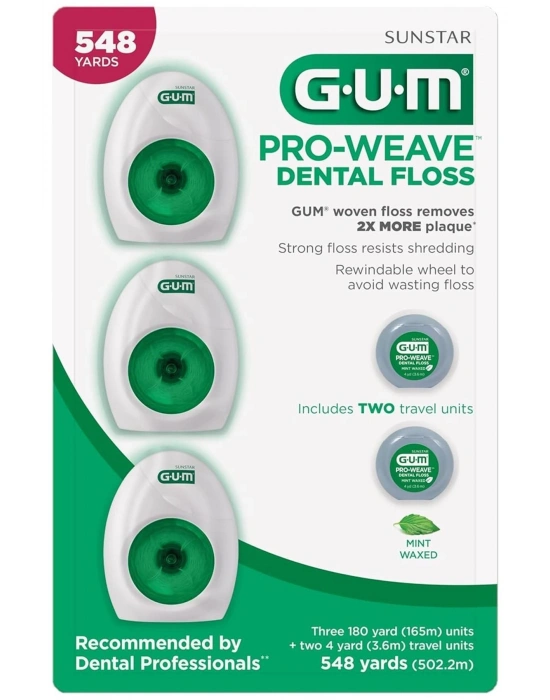 GUM Pro-Weave Diş İpi Seti 5 Parça