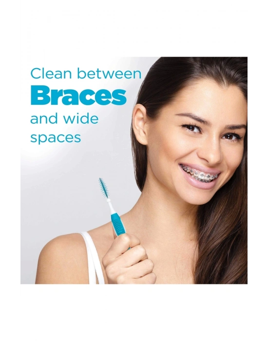 GUM Proxa Brush Go Betwens Cleaners Diş Arası Fırçası Wide Flexible 10 Adet
