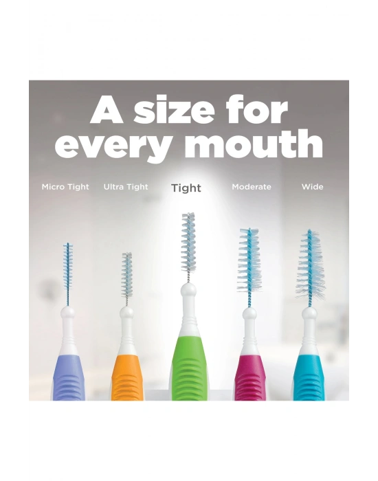 GUM Proxa Brush Go Betwens Cleaners Diş Arası Fırçası Moderate Flexible 10 Adet