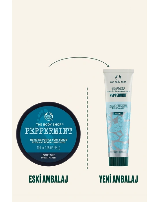 The Body Shop Peppermint Canlandırıcı Ayak Peelingi 100 ml