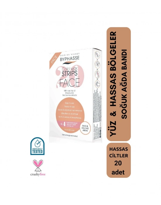 Ağda Bandı Hassas Ciltler İçin Yüz & Özel Bölgeler 20 Adet