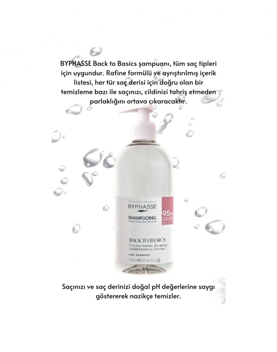 Back To Basics Normal Saçlara Özel Rafine Şampuan 750ml