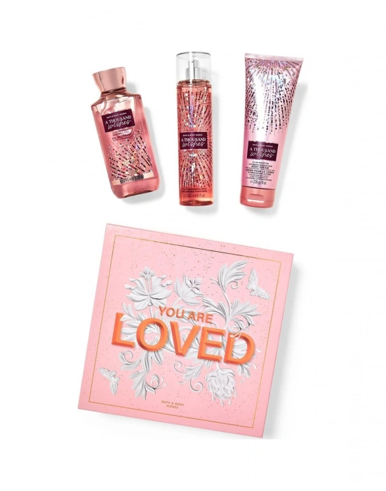 Bath & Body Works A Thousand Wishes Cilt Bakım Seti 3lü