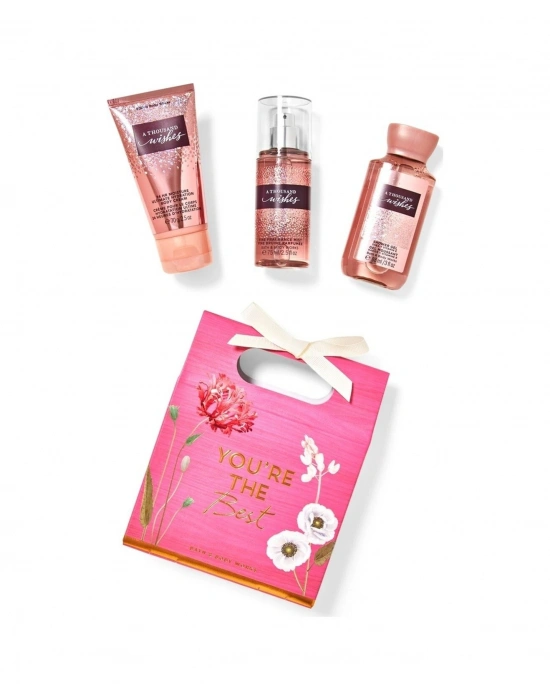 Bath & Body Works A Thousand Wishes Mini Cilt Bakım Seti 3lü