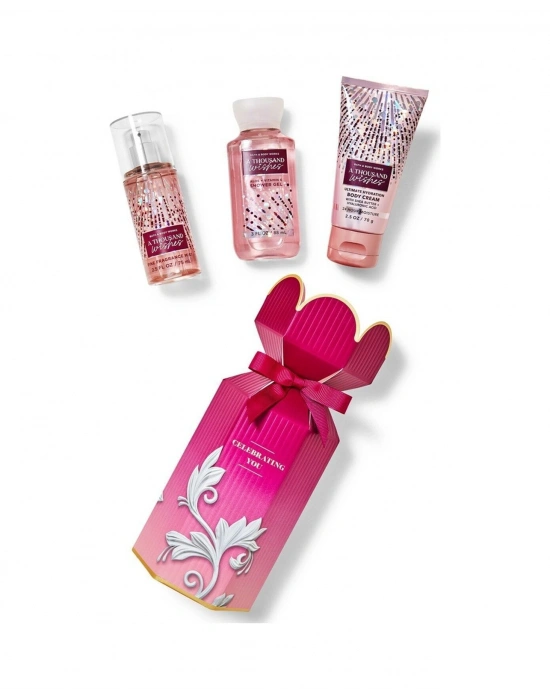 Bath & Body Works A Thousand Wishes Seyahat Boyu Cilt Bakım Seti