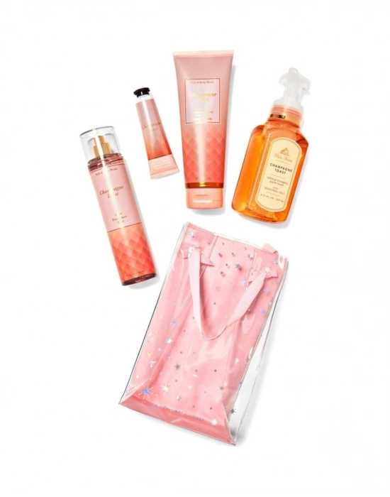 Bath & Body Works Champagne Toast Cilt Bakım Seti 3lü