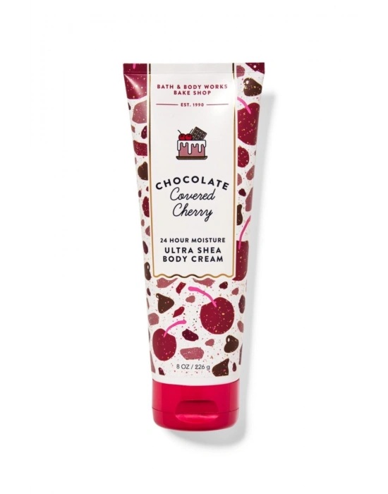 Bath & Body Works Chocolate Covered Cherry Shea Içeren Vücut Kremi 226gr