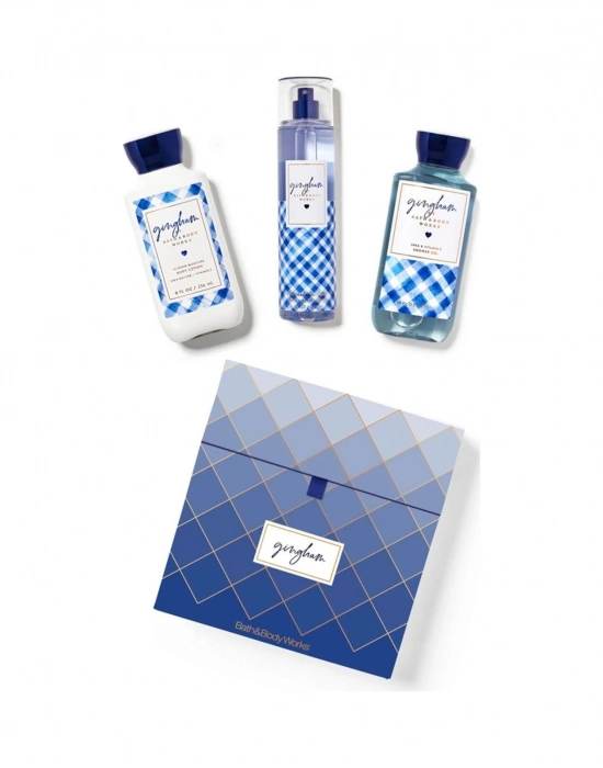 Bath & Body Works Gingham Cilt Bakım Seti