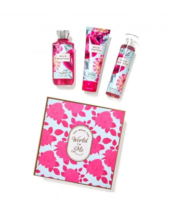 Bath & Body Works Hello Beautiful Cilt Bakım Seti